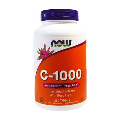 NOW Vitamin C-1000 250 таблеток 587736878 фото