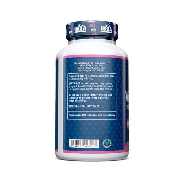 Haya Labs Vitamin K2-MK7 100 мкг, 60 капсул SX3147175431 фото