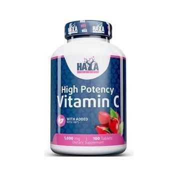 Haya Labs High Potency Vitamin C 1000 мг з шипшиною, 100 таблеток SX3147175457 фото