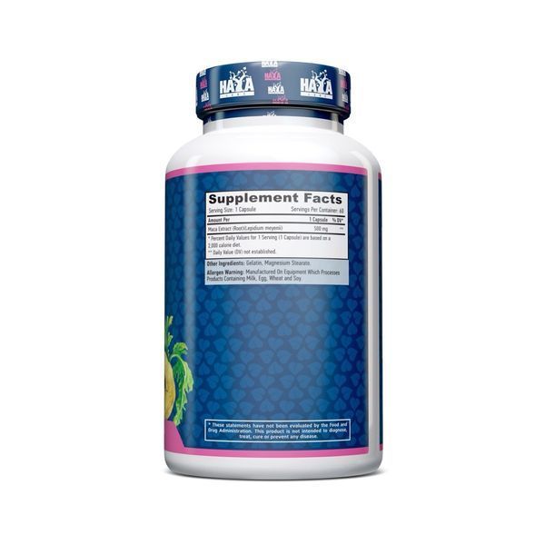 Haya Labs Maca 500 мг, 60 капсул SX3147175480 фото