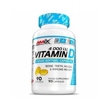 Performance Amix Vitamin D3 4000 IU, 90 мягких капсул SX3147175282 фото