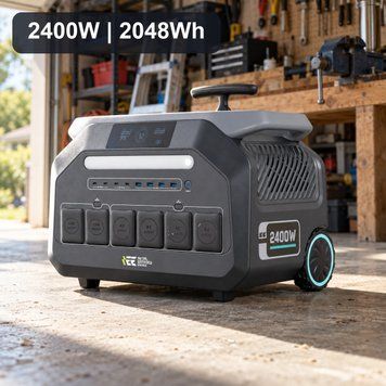Зарядна станція IEETek P2400 IEE, 2400 Вт, 2048 Вт&middot;год, LiFePO4 ZS-007 фото