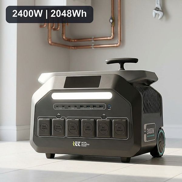 Зарядна станція IEETek P2400 IEE, 2400 Вт, 2048 Вт&middot;год, LiFePO4 ZS-007 фото