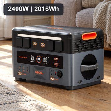 Зарядна станція Oscal PowerMax 2400 SE, 2400 Вт, 2016 Вт&middot;год ZS-011 фото