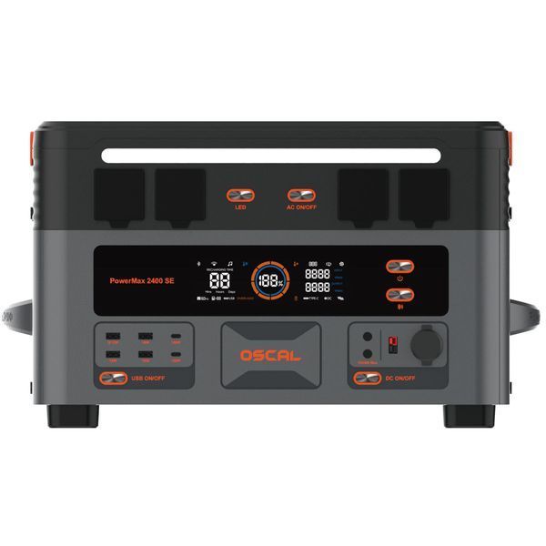 Зарядная станция Oscal PowerMax 2400 SE, 2400 Вт, 2016 Вт&middot;ч ZS-011 фото