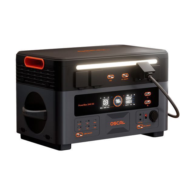 Зарядная станция Oscal PowerMax 2400 SE, 2400 Вт, 2016 Вт&middot;ч ZS-011 фото