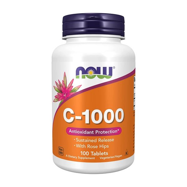 NOW Vitamin C-1000, 100 таблеток 587727955 фото