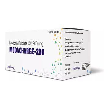 Mednova Formulations Modacharge-200&reg; 10 таблеток (Модафініл) Modacharge фото