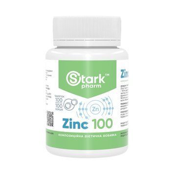 Stark Pharm Zinc 100 мг, 100 таблеток SX3041353821 фото